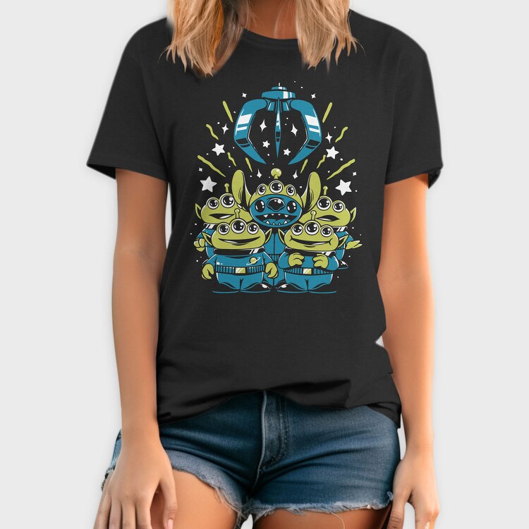 Alien Planet Explorer, Tricou Barbati (Unisex)