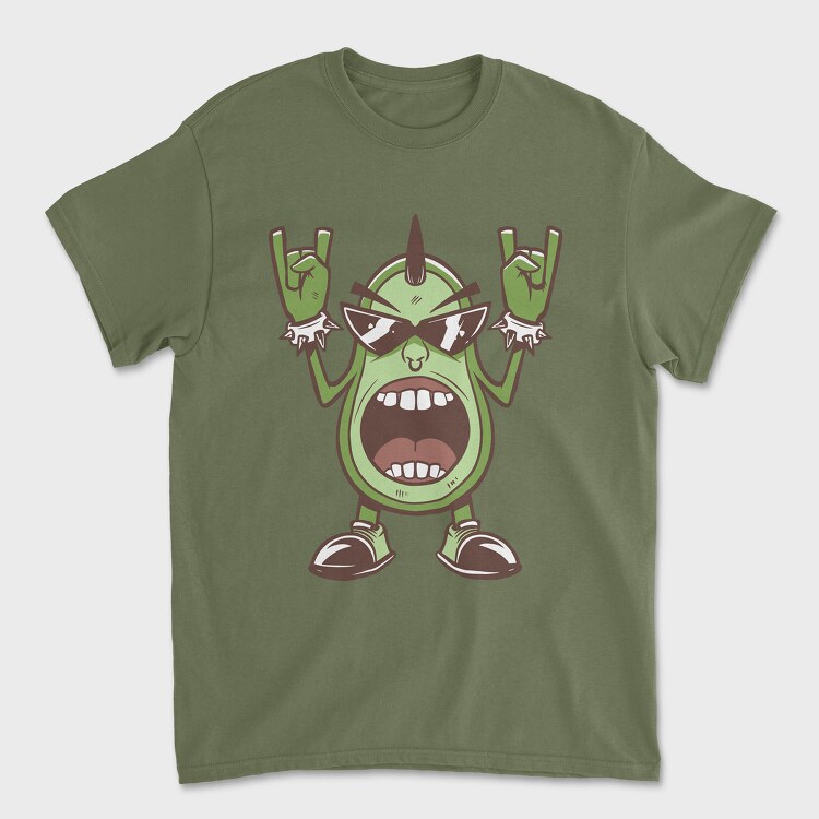 Metalavocado, Tricou Barbati (Unisex)