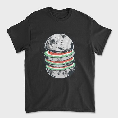 Tricou Barbati (Unisex), Moon Watermelon