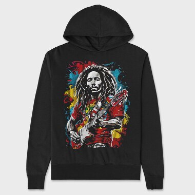 Bob Marley 2, Hanorac Oversize Barbati (Unisex)