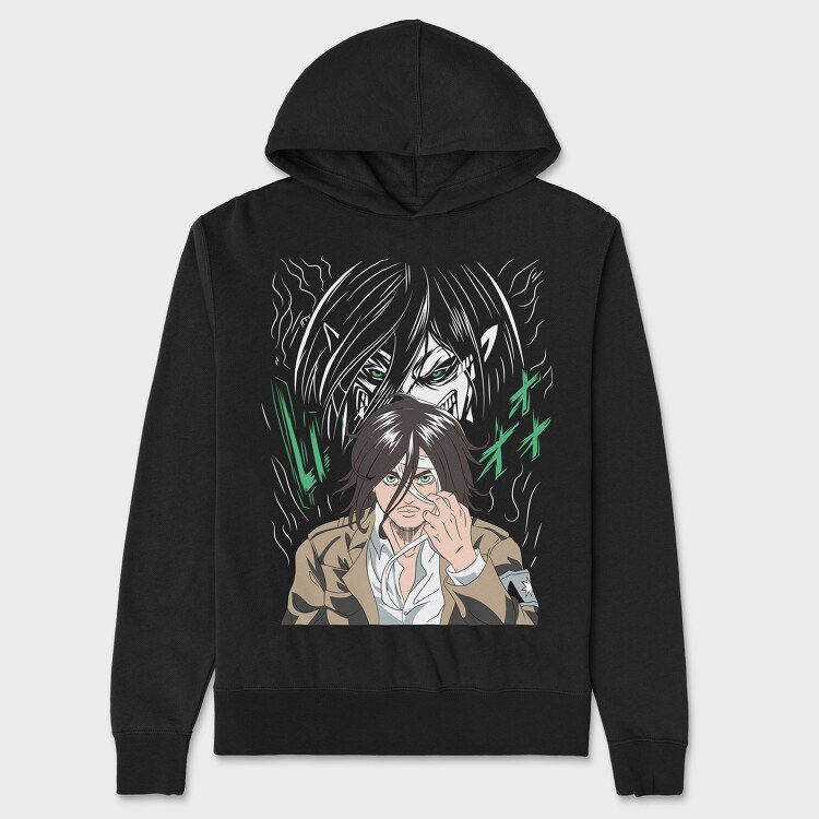 Attack on Titan 38, Hanorac Oversize Barbati (Unisex)