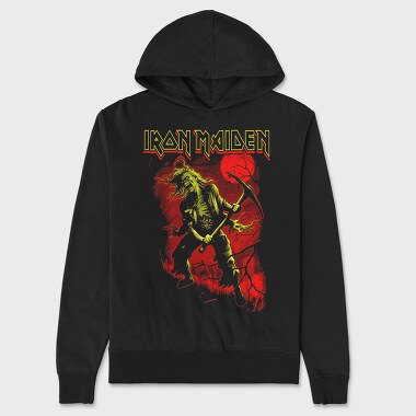 Iron Maiden 9, Hanorac Oversize Barbati (Unisex)