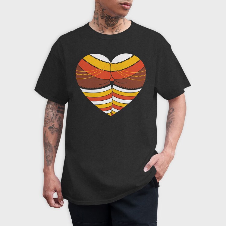 Sunset Waves, Tricou Barbati (Unisex)