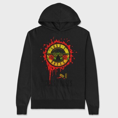 Guns N Roses 4, Hanorac Oversize Barbati (Unisex)