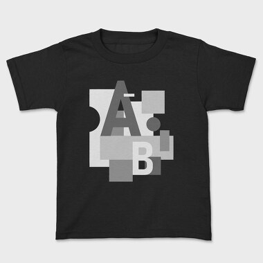 Abstract Shape 8, Tricou Copii