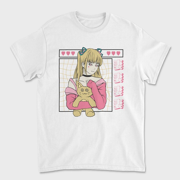 Anime Japanese 12, Tricou Barbati (Unisex)