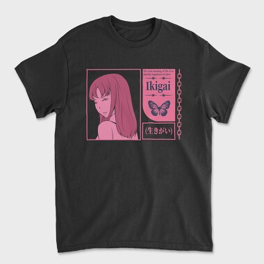 Anime Japanese 19, Tricou Barbati (Unisex)