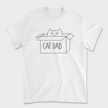 Cat Dad 2, Tricou Barbati (Unisex)