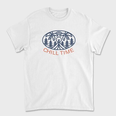 Chill Time, Tricou Barbati (Unisex)