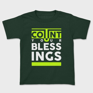 Count Your Bless, Tricou Copii