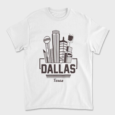 Dallas, Tricou Barbati (Unisex)