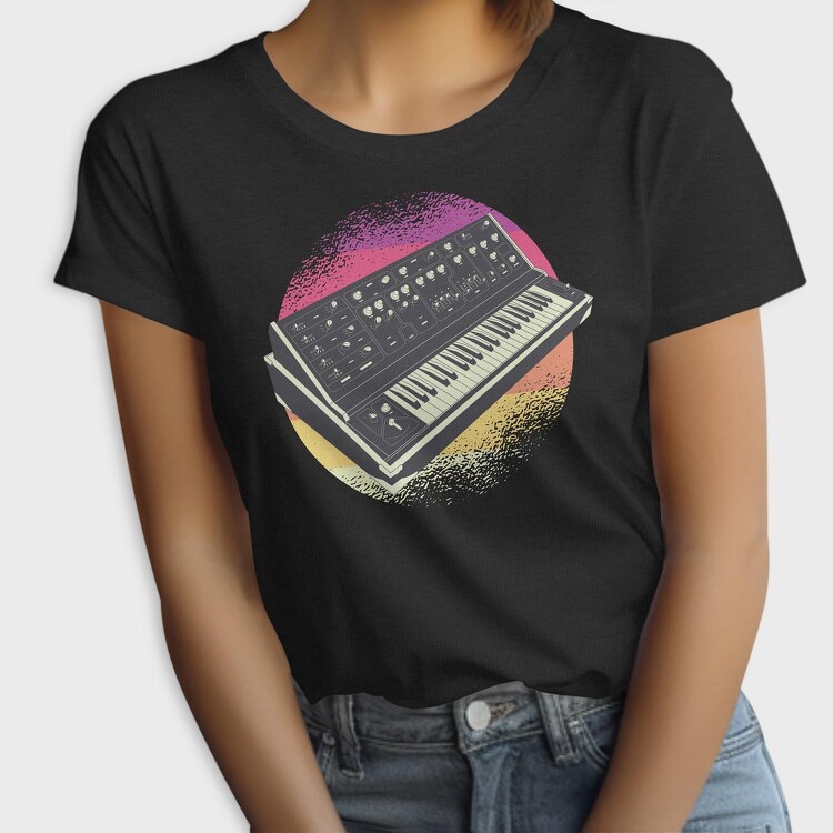 Synthesizer Retro, Tricou Femei