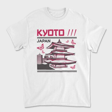 Kyoto, Tricou Barbati (Unisex)