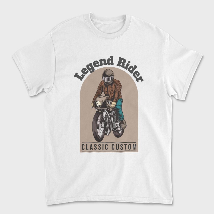 Legend Rider, Tricou Barbati (Unisex)