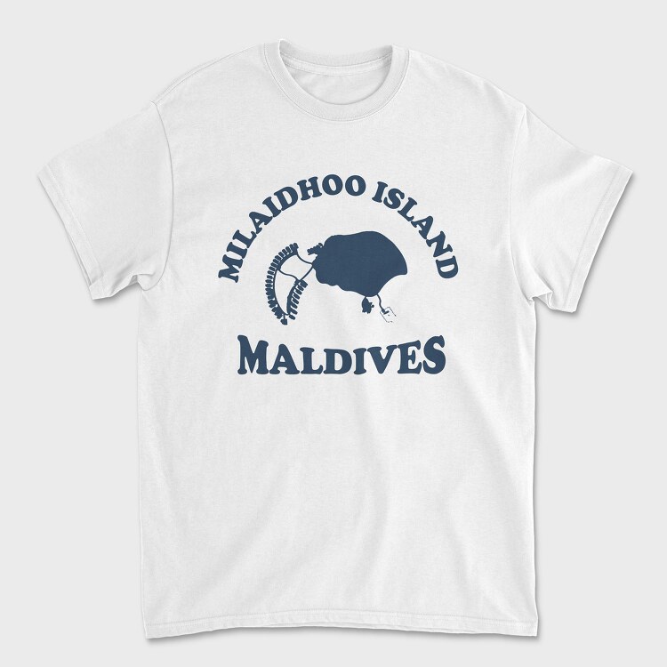 Milaidhoo Island, Tricou Barbati (Unisex)