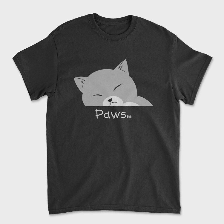 Paws, Tricou Barbati (Unisex)