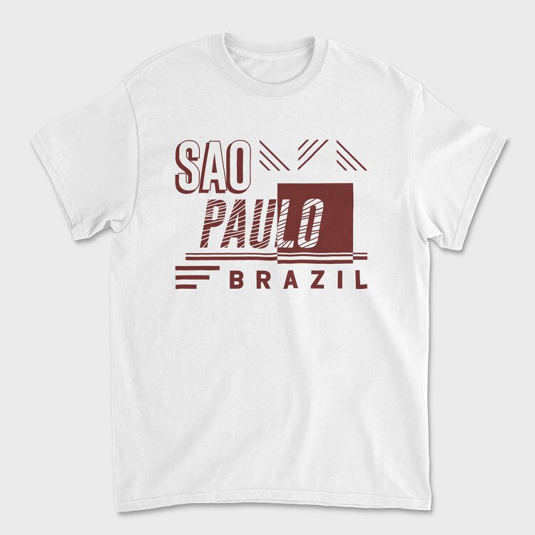 Sao Paulo, Tricou Barbati (Unisex)