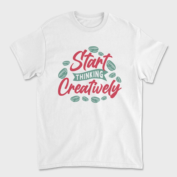 Start Thinking Creatively, Tricou Barbati (Unisex)