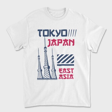 Tokyo 2, Tricou Barbati (Unisex)