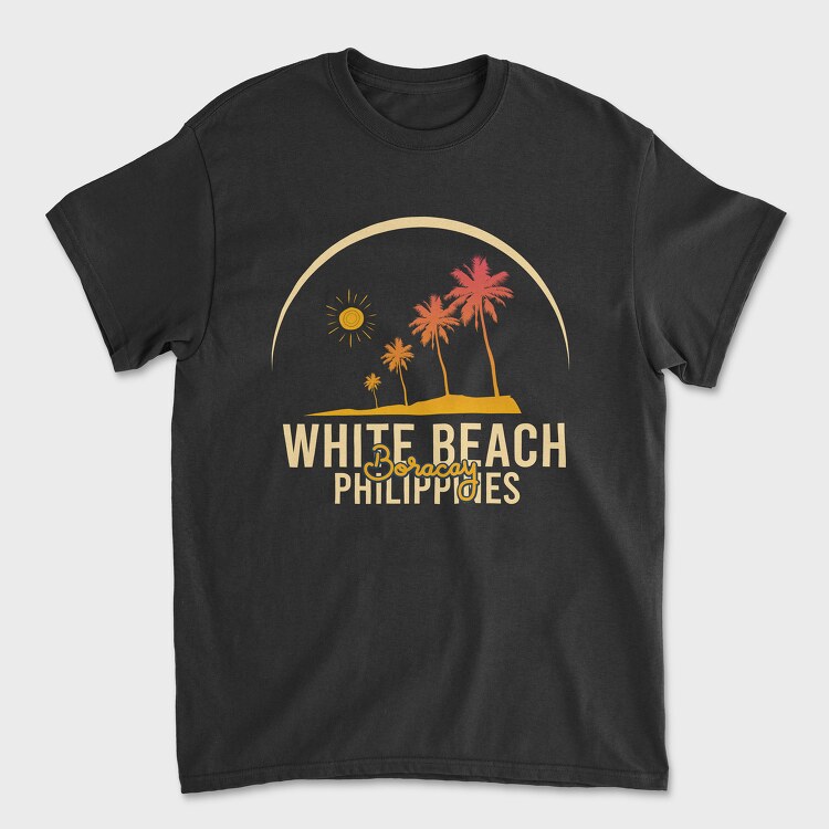 White Beach, Tricou Barbati (Unisex)