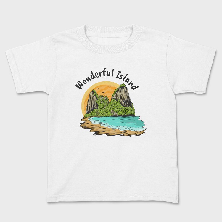 Wonderful Island, Tricou Copii