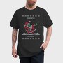 Dabbing Reindeer Sweater, Tricou Barbati (Unisex)