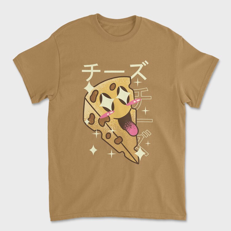 Cheese Crazy Kawaii, Tricou Barbati (Unisex)