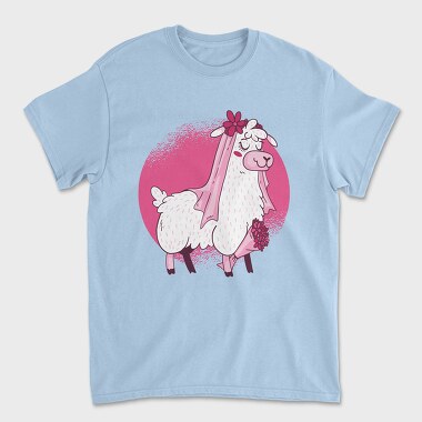 Tricou Barbati (Unisex), Llama Bride