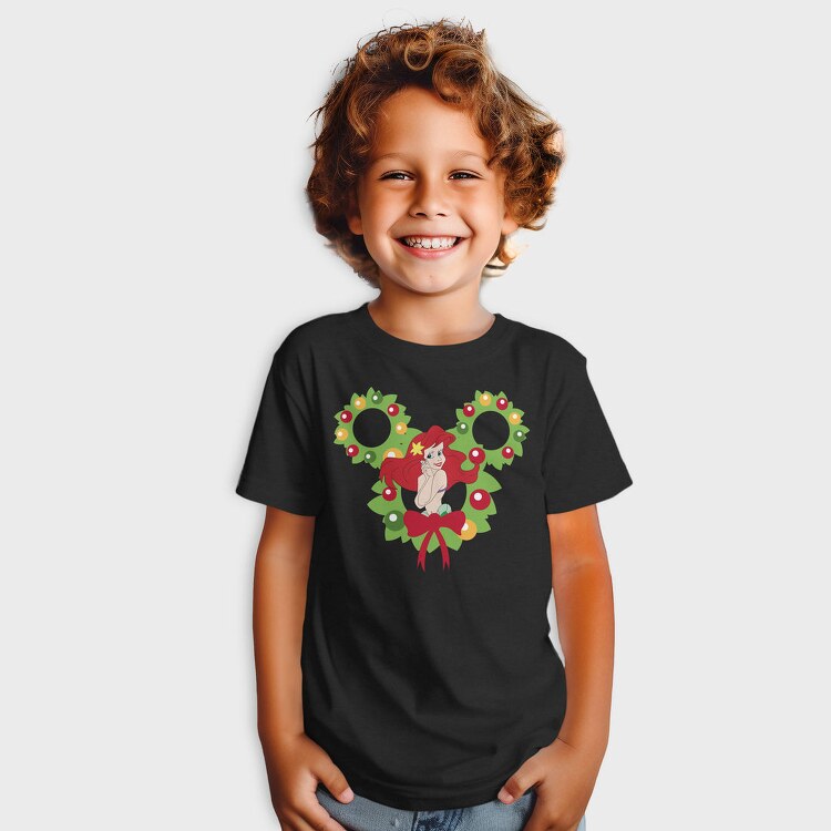 Ariel Holiday Wreath, Tricou Copii