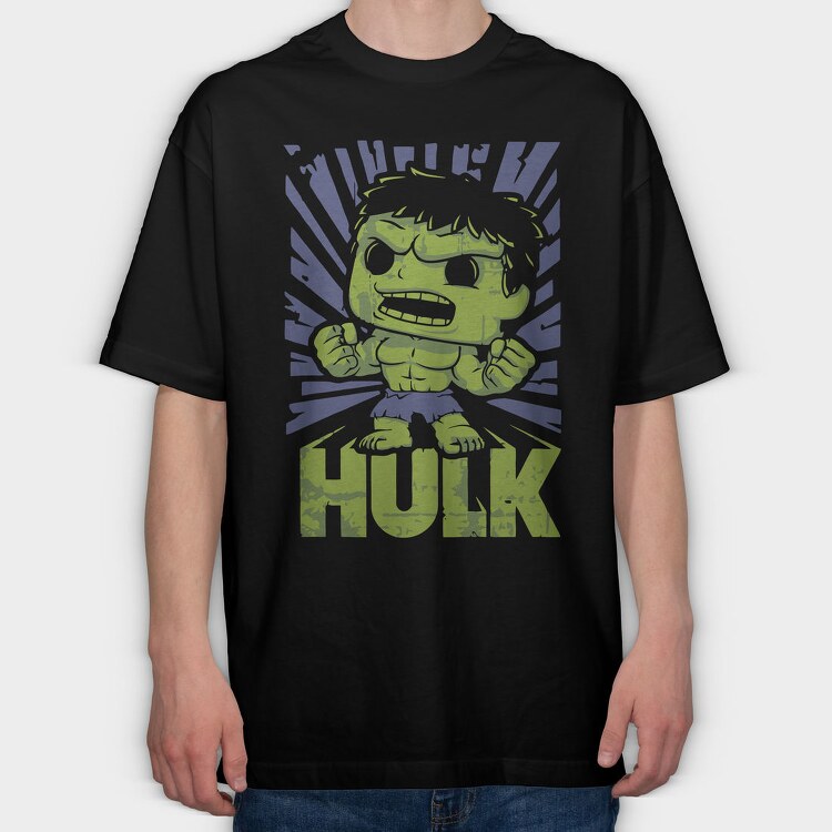 Hulk Roar 1, Tricou Oversize Barbati (Unisex)