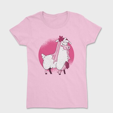 Tricou Femei, Llama Bride