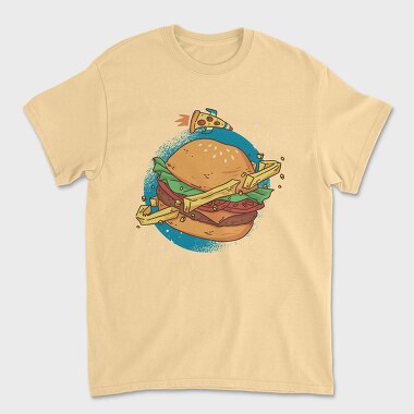 Tricou Barbati (Unisex), Burger Planet