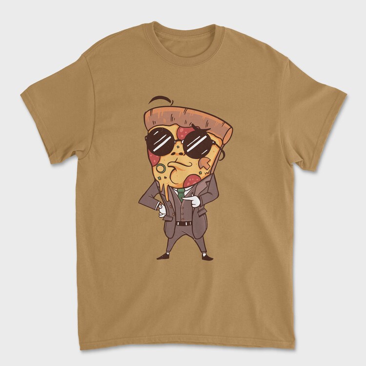 Pizza Suit, Tricou Barbati (Unisex)