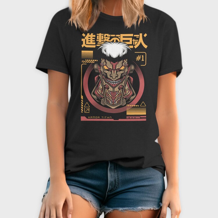 Attack On Titan Armor, Tricou Barbati (Unisex)