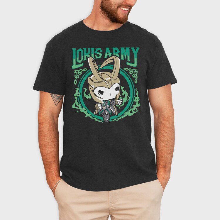 Lokis Army, Tricou Barbati (Unisex)