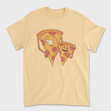 Tricou Barbati (Unisex), Pizza Family