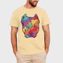 Color Pitbull, Tricou Barbati (Unisex)