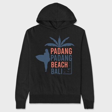 Padang Padang Beach, Hanorac Oversize Barbati (Unisex)