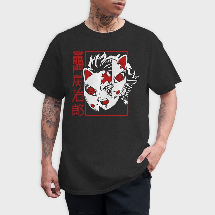 Panda Red Rocket, Tricou Barbati (Unisex)