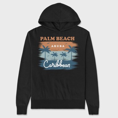 Palm Beach, Hanorac Oversize Barbati (Unisex)