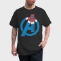 Avengers Shield 1, Tricou Barbati (Unisex)