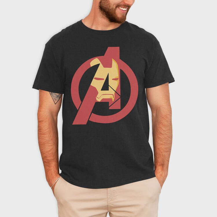 Avengers Shield, Tricou Barbati (Unisex)