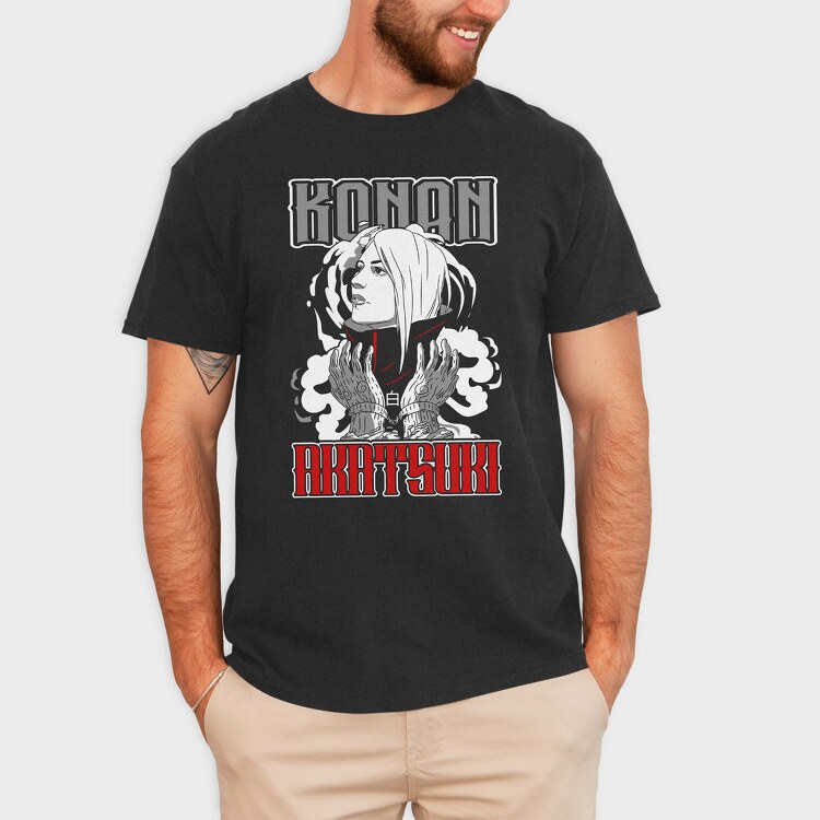 Konan Akatsuki, Tricou Barbati (Unisex)