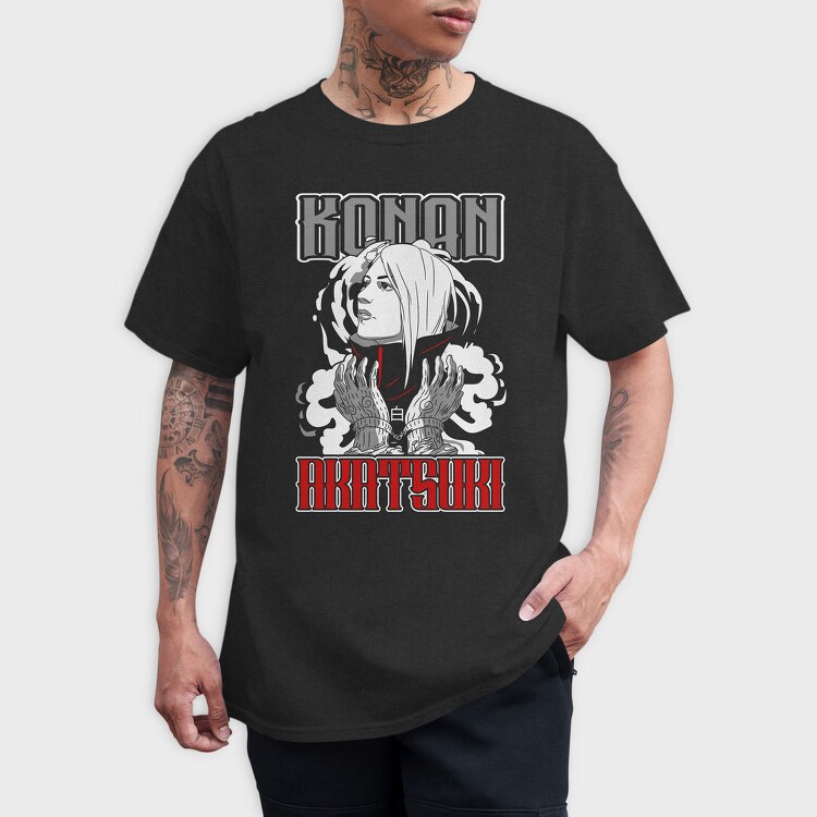 Konan Akatsuki, Tricou Barbati (Unisex)