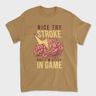 Tricou Barbati (Unisex), Brain Lightning Quote