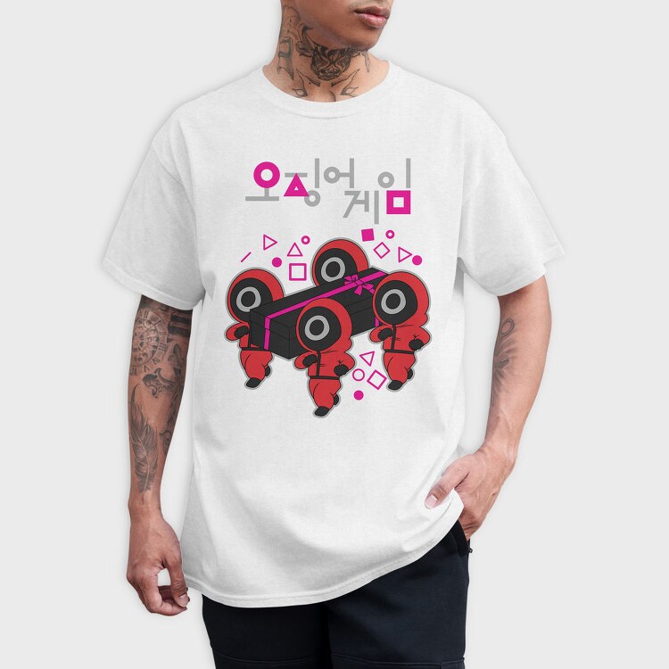 Korean Boombox Fun, Tricou Barbati (Unisex)