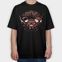 Spiderman Skull, Tricou Oversize Barbati (Unisex)