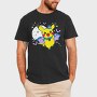 Pikachu Vampire Hat, Tricou Barbati (Unisex)