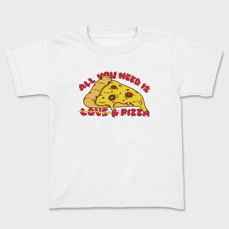 All You Need is Love and Pizza, Tricou Copii