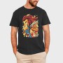 Flame Warrior, Tricou Barbati (Unisex)